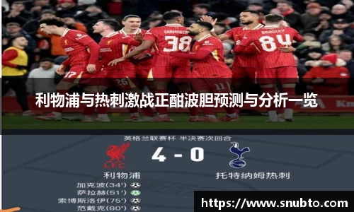 利物浦与热刺激战正酣波胆预测与分析一览